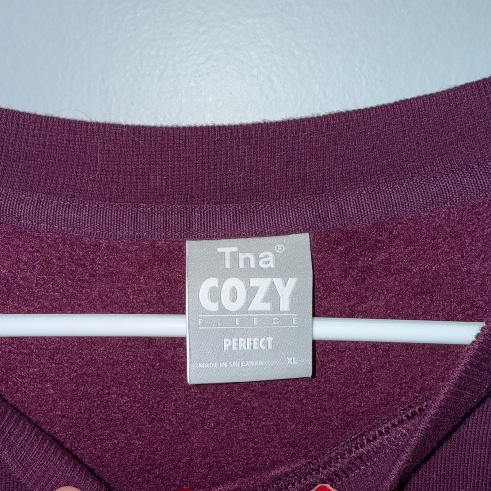 Aritzia TNA Deep Purple Cozy Fleece - Picture 3 of 4